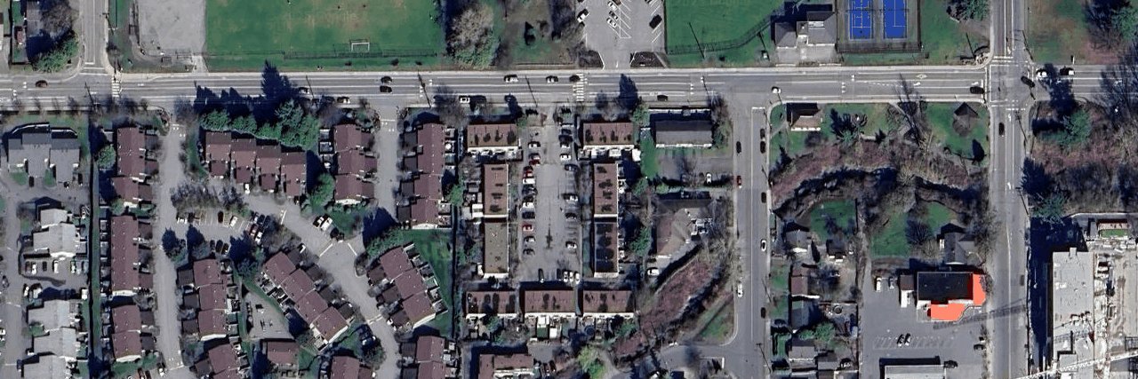 Alderwood Manor aerial view