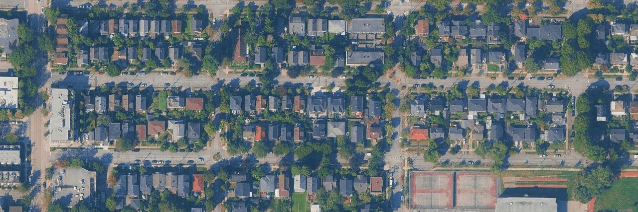 aerial view