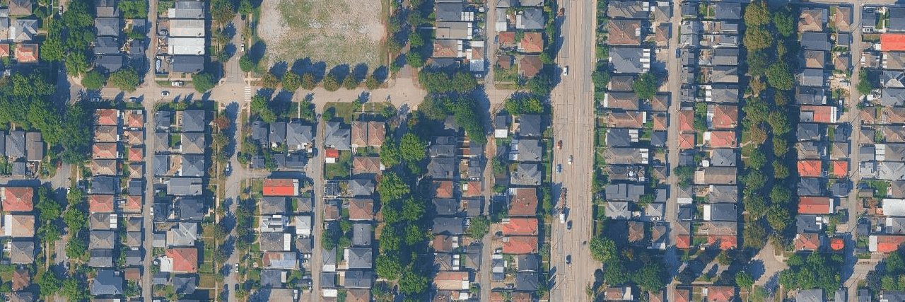 aerial view