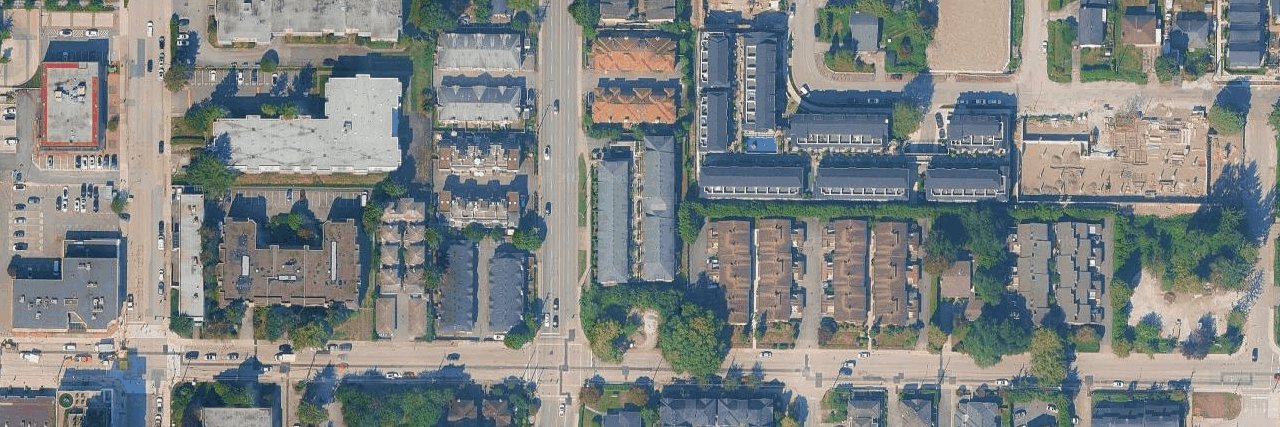 Redwood Residence aerial view