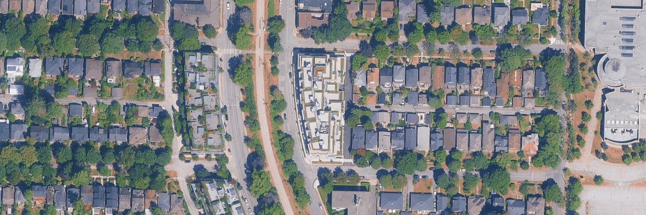 Chloe Kerrisdale aerial view