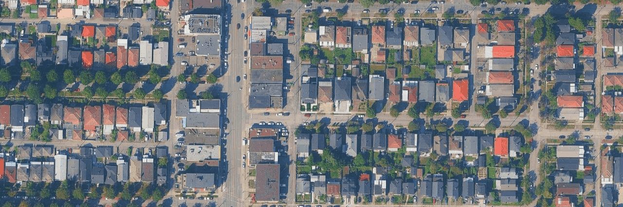 aerial view