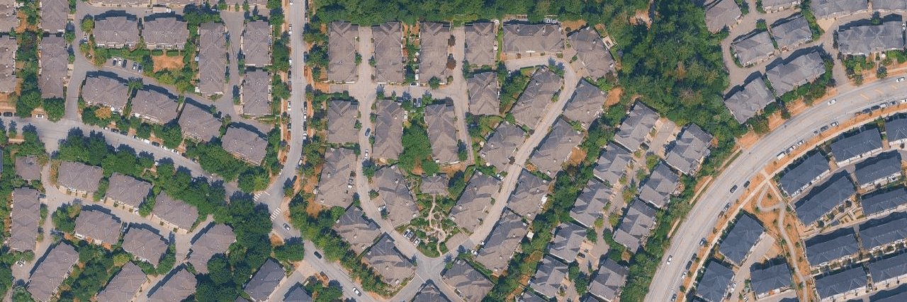 Woodbridge aerial view