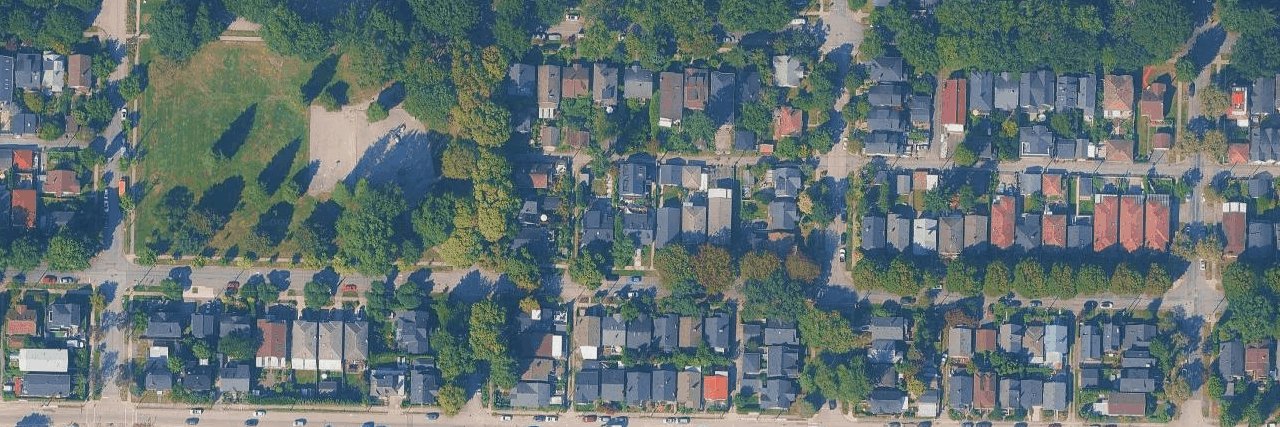 aerial view
