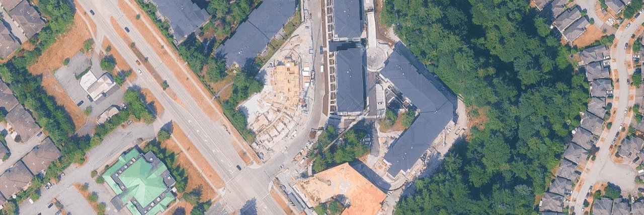 King + Crescent aerial view