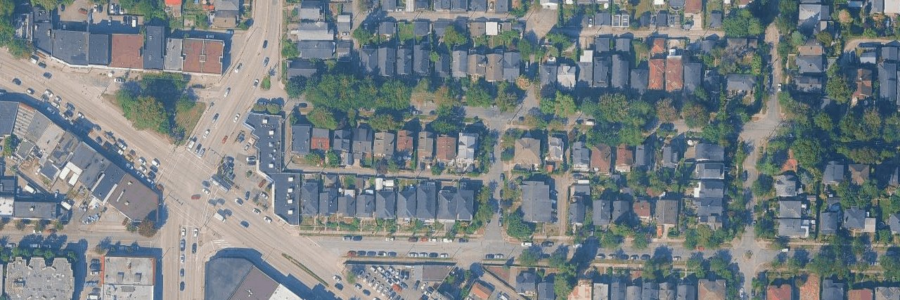 aerial view
