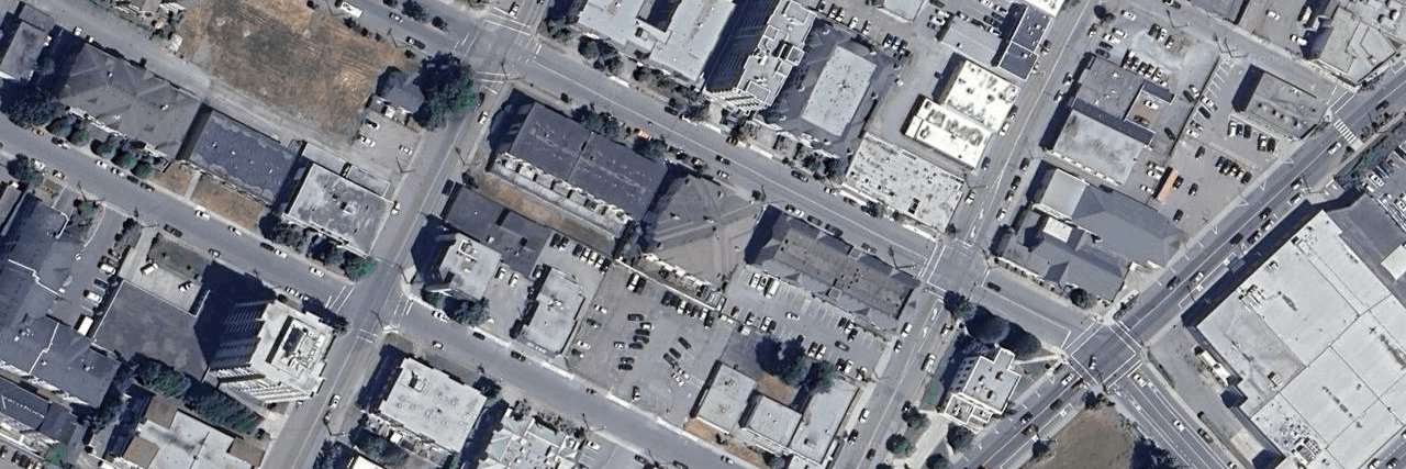 Arbour House aerial view