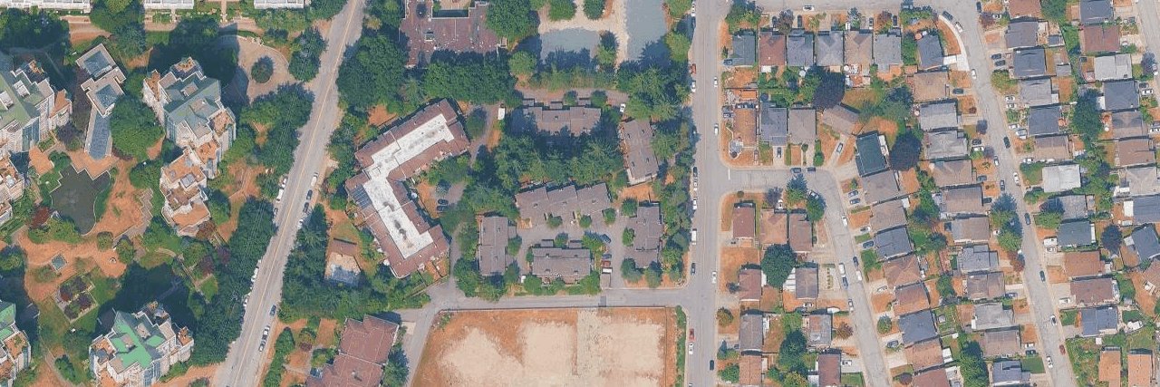 Tall Tree Place aerial view