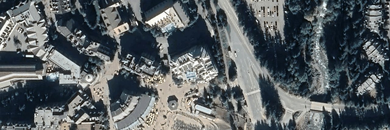 Pan Pacific Mountainside aerial view