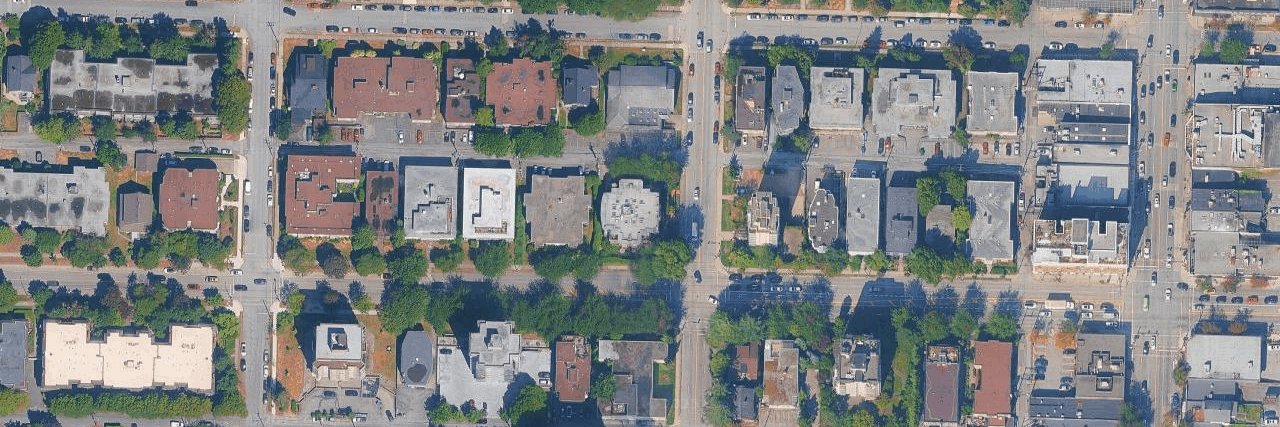 Sterling Court aerial view