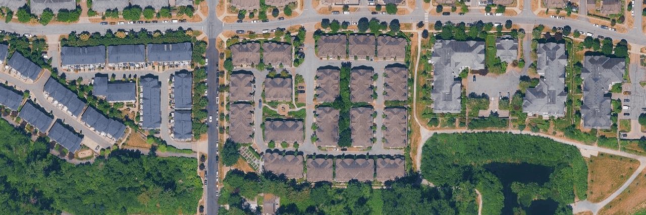 Sunberry Court aerial view