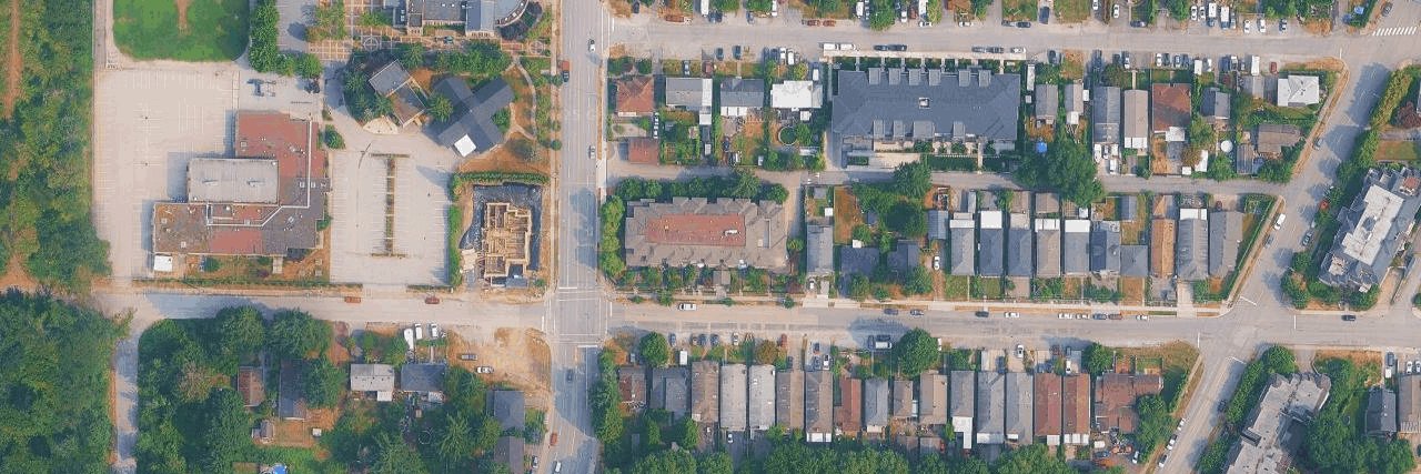 The Residences On Shaughnessy aerial view