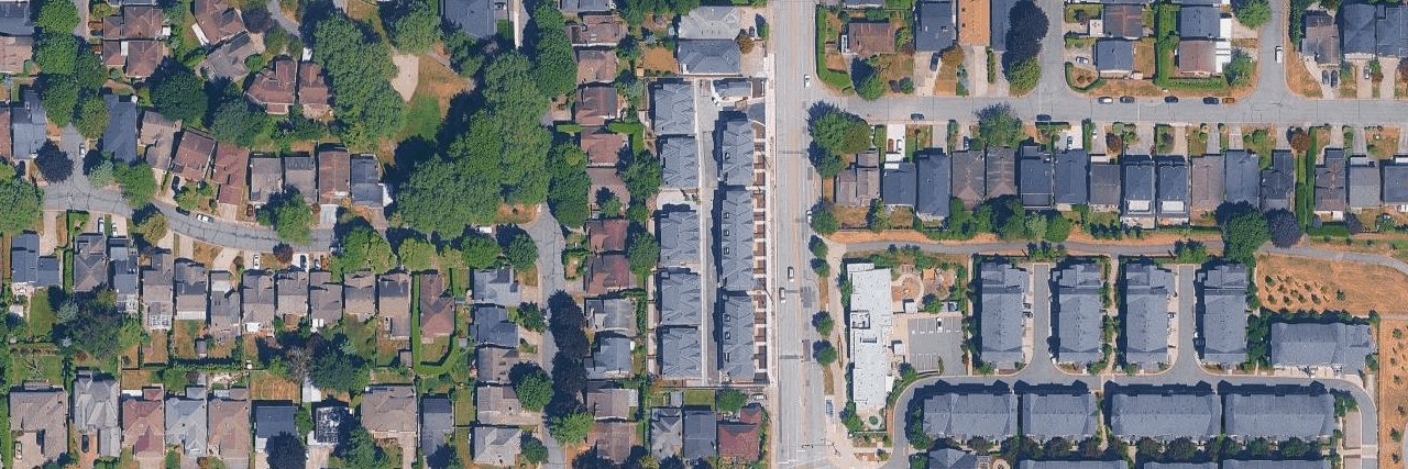Rose Garden aerial view