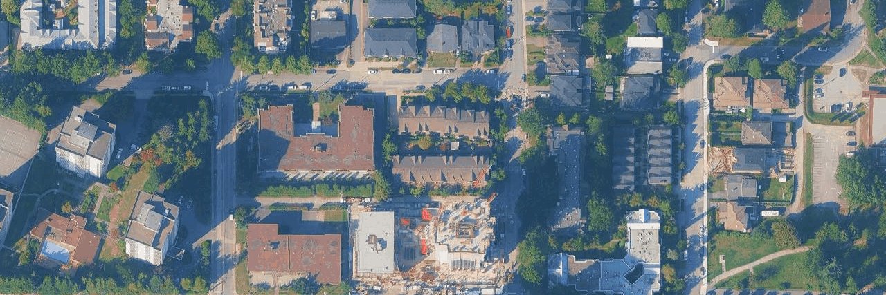 Orchard Lane aerial view