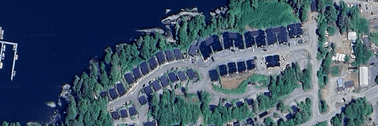 WILD COAST COTTAGES - WATER'S EDGE aerial view