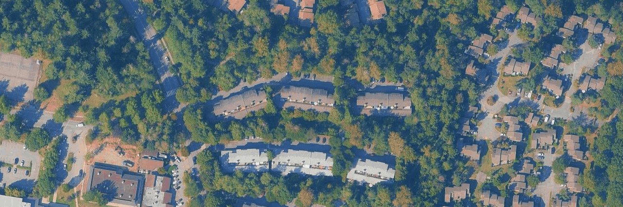 Country Lane aerial view