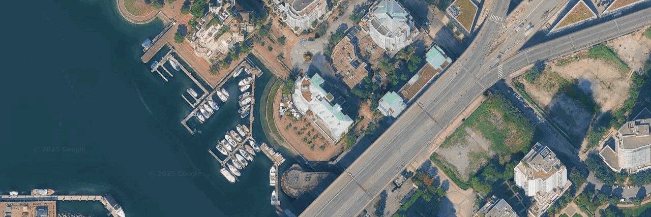 The Admiralty aerial view