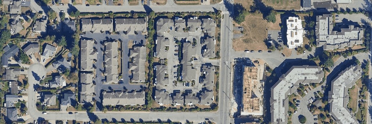 Emerson Park Estates aerial view