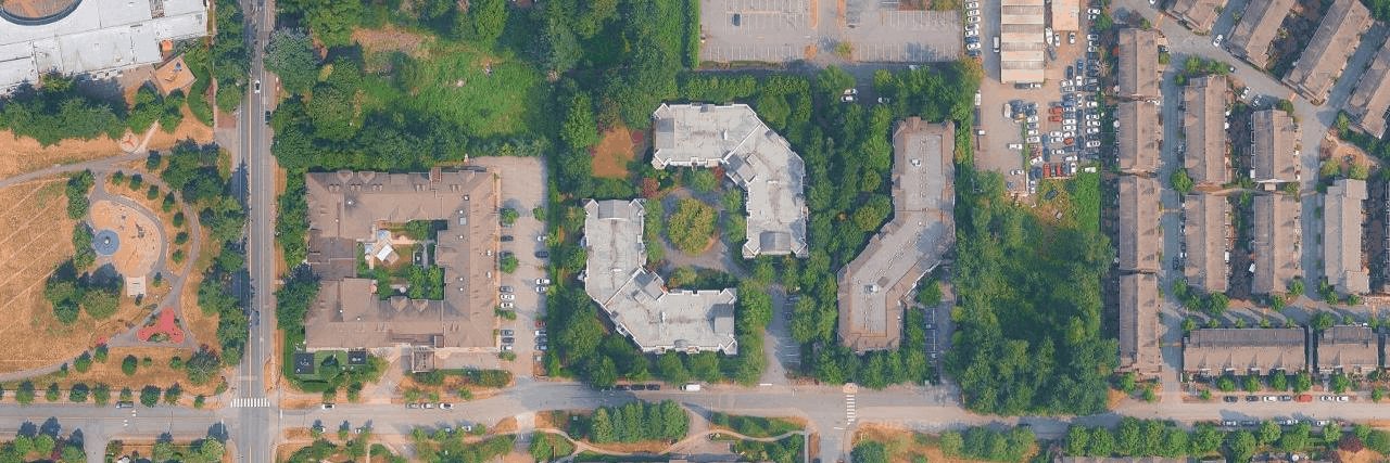 Fairfield House aerial view