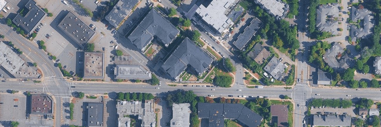 The Georgia aerial view