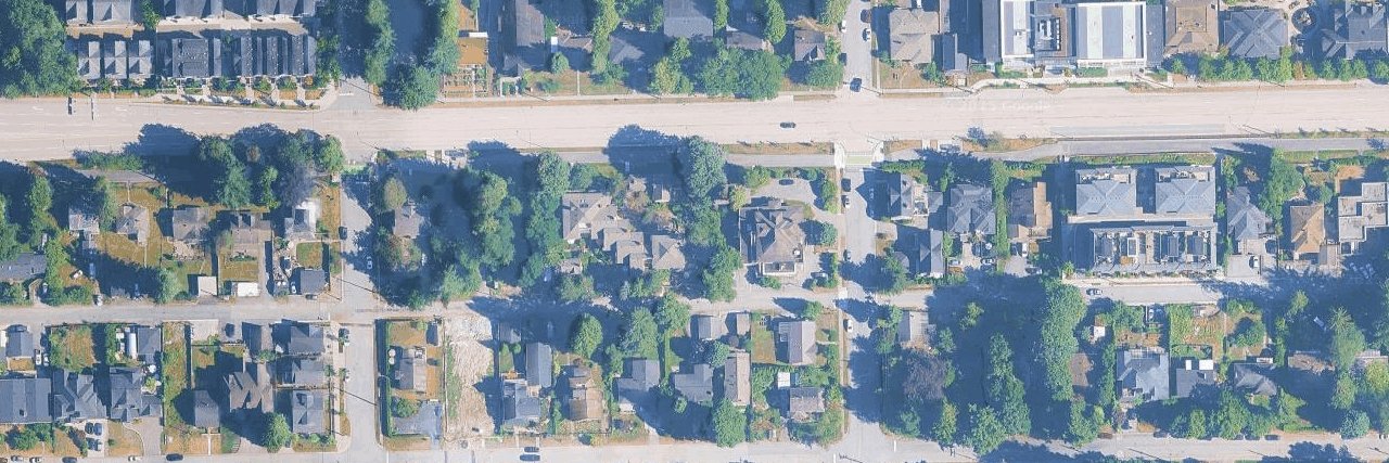 Perry Mews aerial view