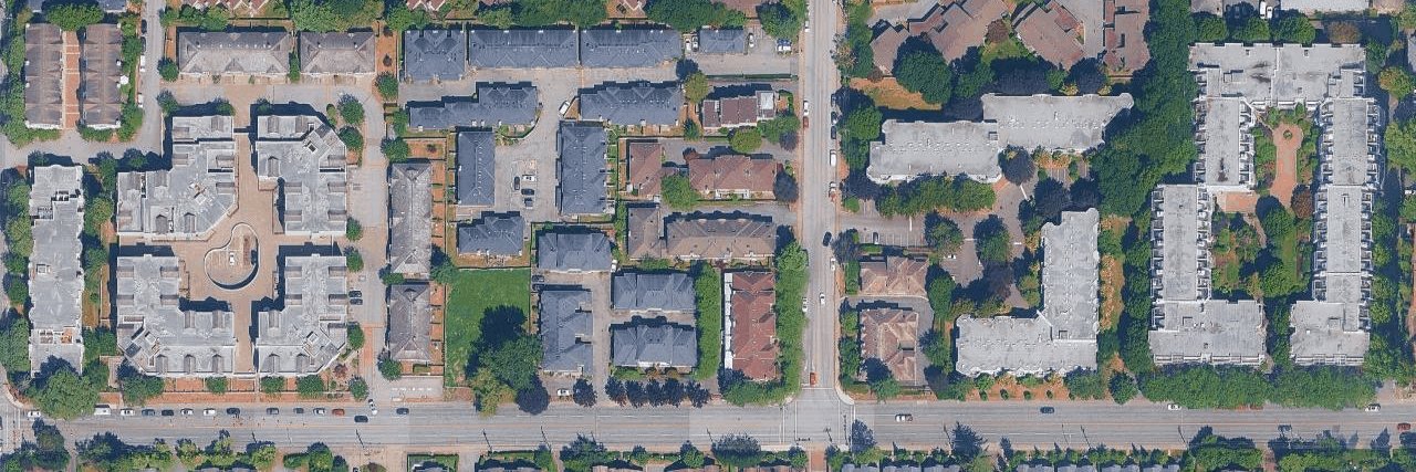Megan Court aerial view