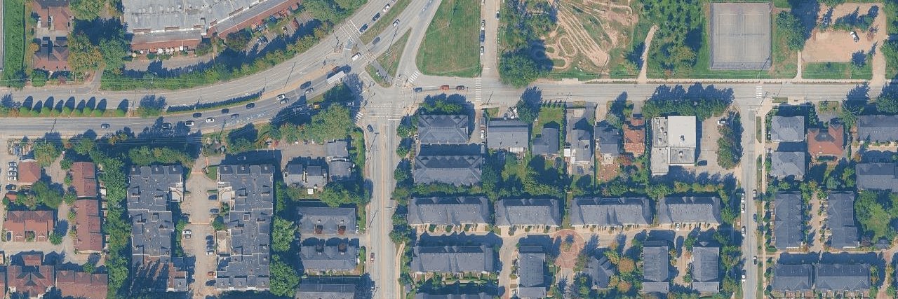 aerial view