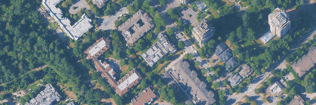 Sandborne Hill aerial view
