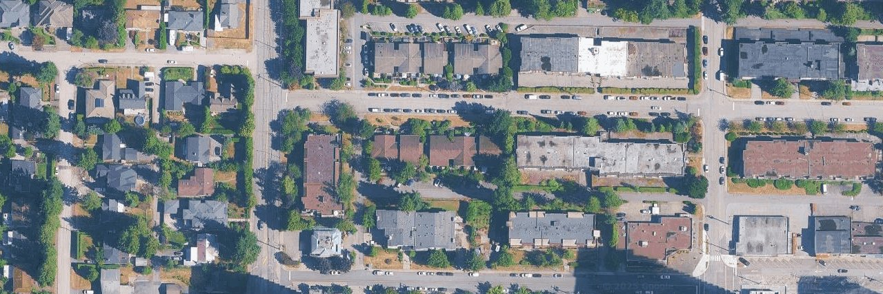 Oakwood aerial view