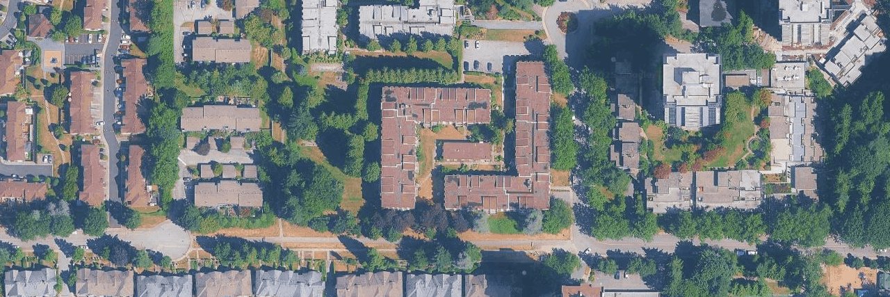 Lougheed Estates aerial view