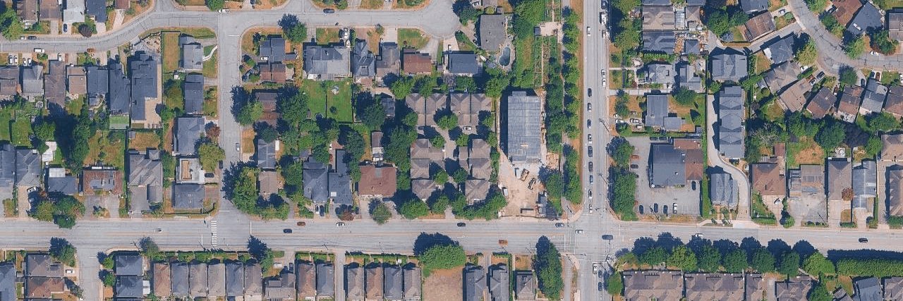 Branscombe Mews aerial view