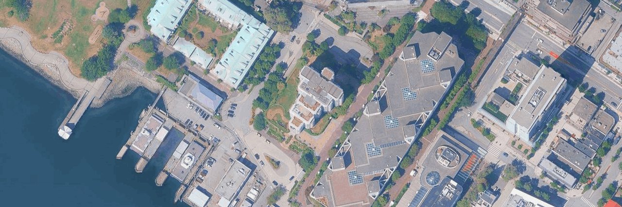 Chadwick Court aerial view