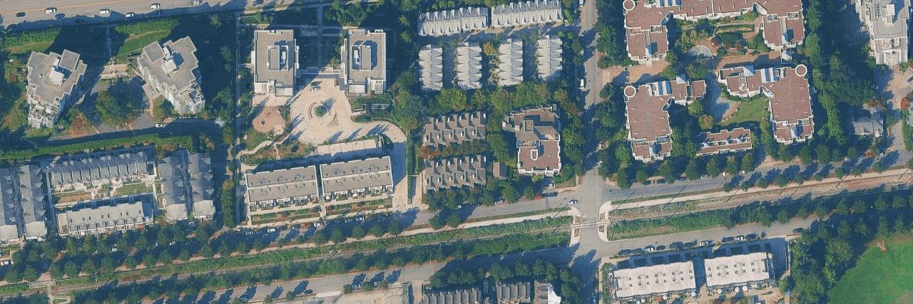 River Walk aerial view