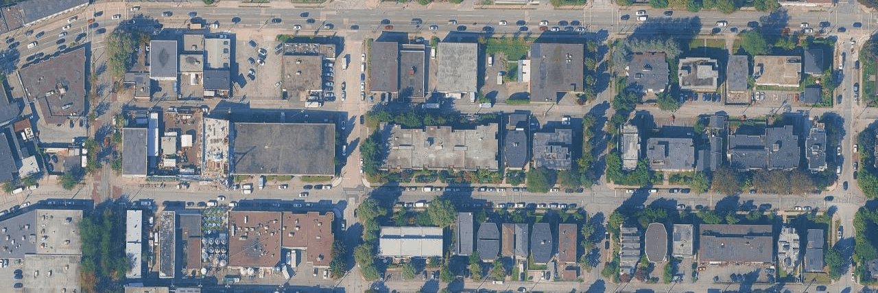 Mackenzie House aerial view