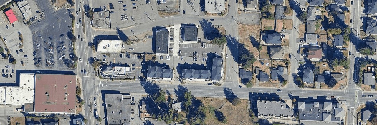 Cedar Park Plaza aerial view