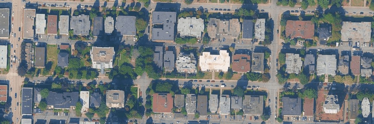 Bentley Place aerial view