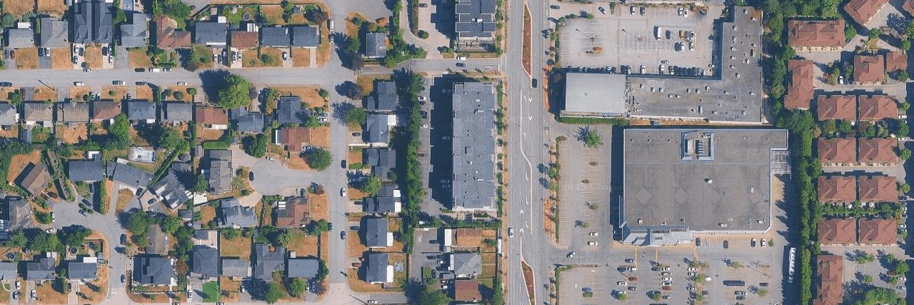 Trend aerial view