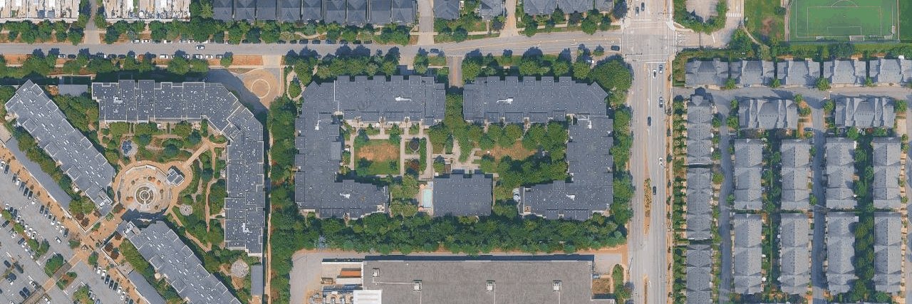 The Morgan aerial view