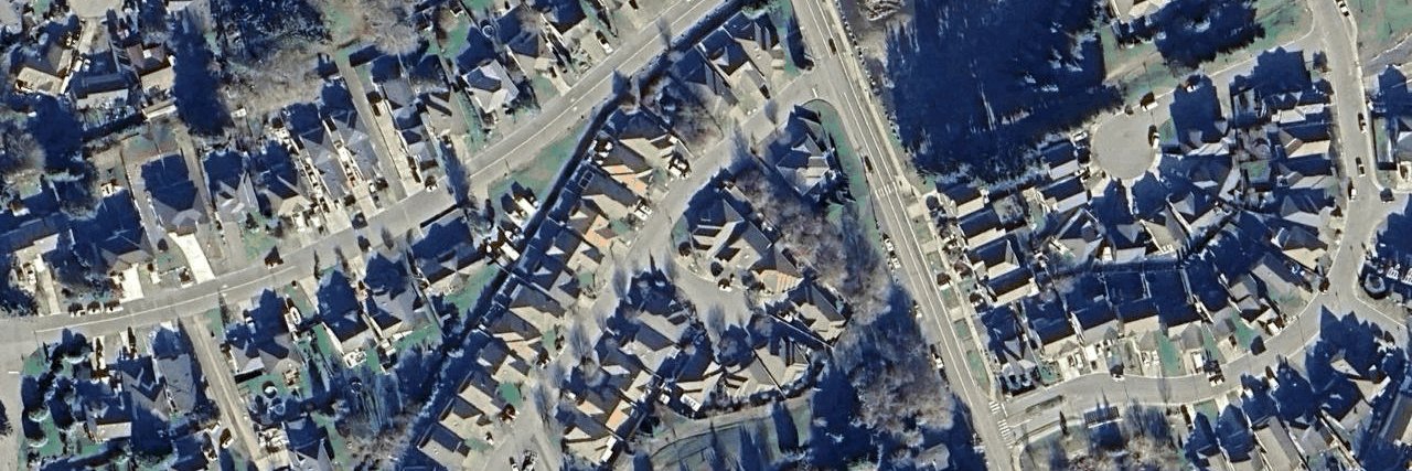 The Ponds aerial view