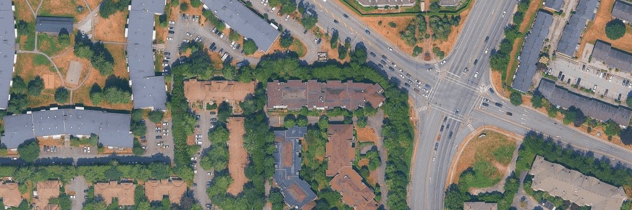 Lincoln's Hill aerial view