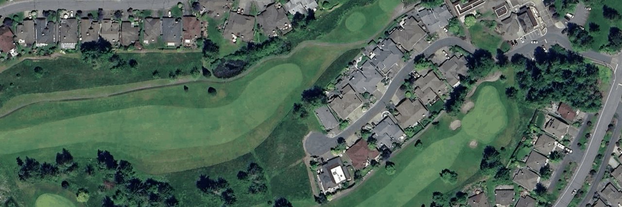 Arbutus Ridge aerial view