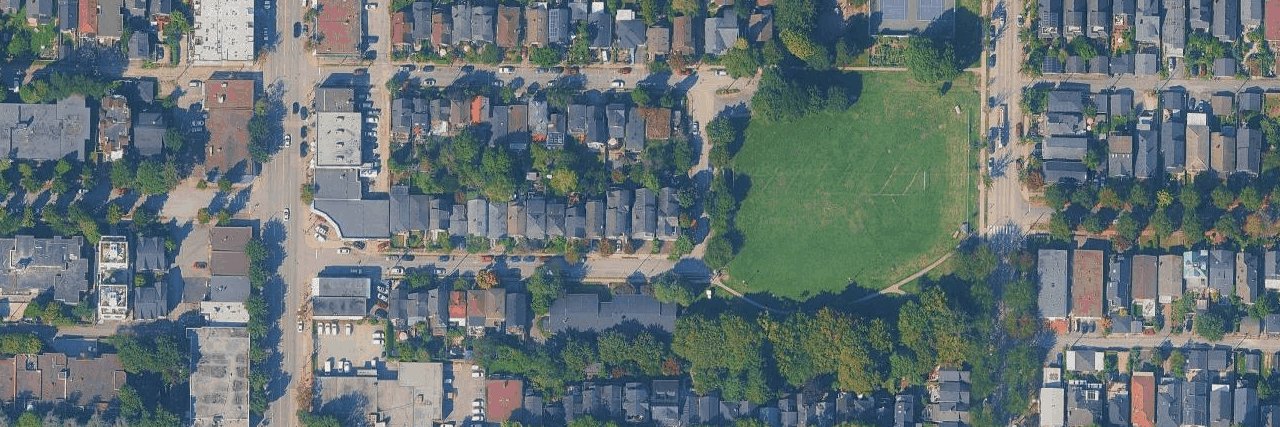 aerial view