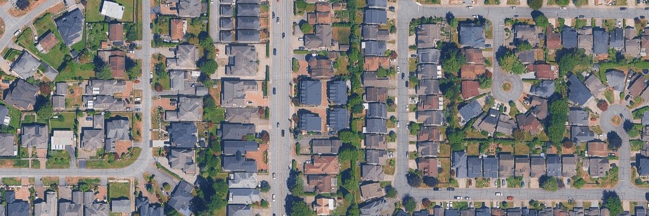 Amherst Lane aerial view