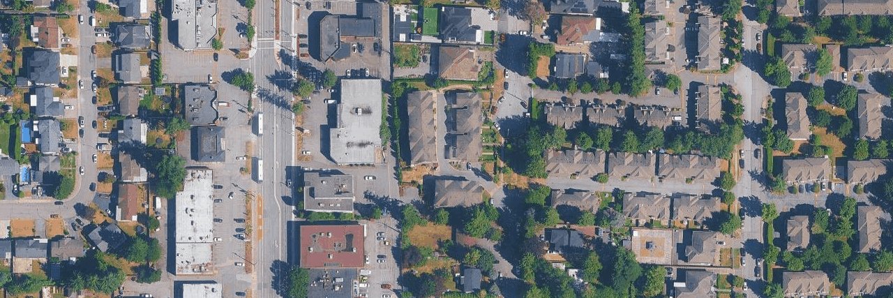 The Grange aerial view