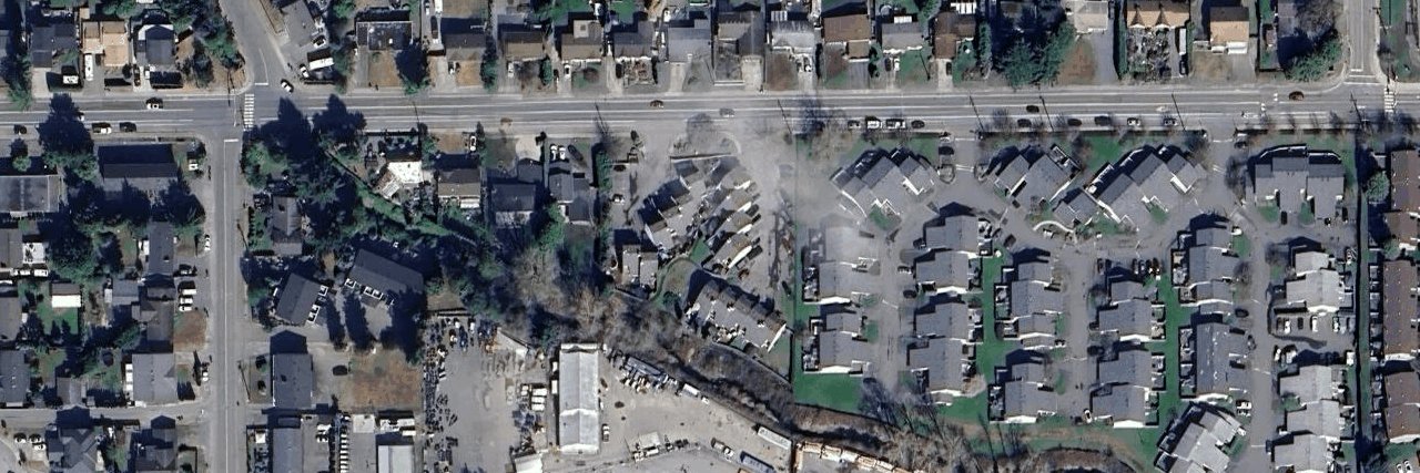 Aldertown aerial view