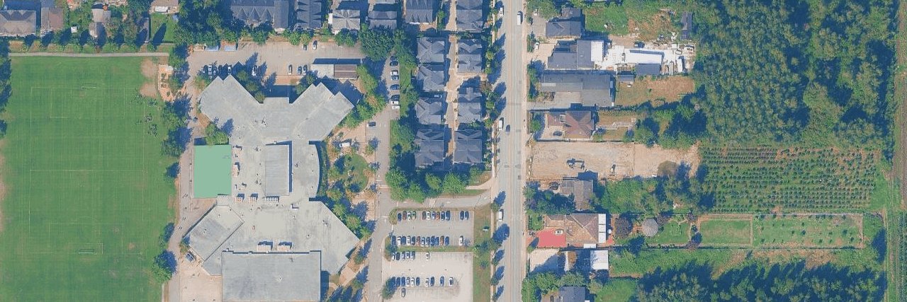 Quresha Gardens aerial view