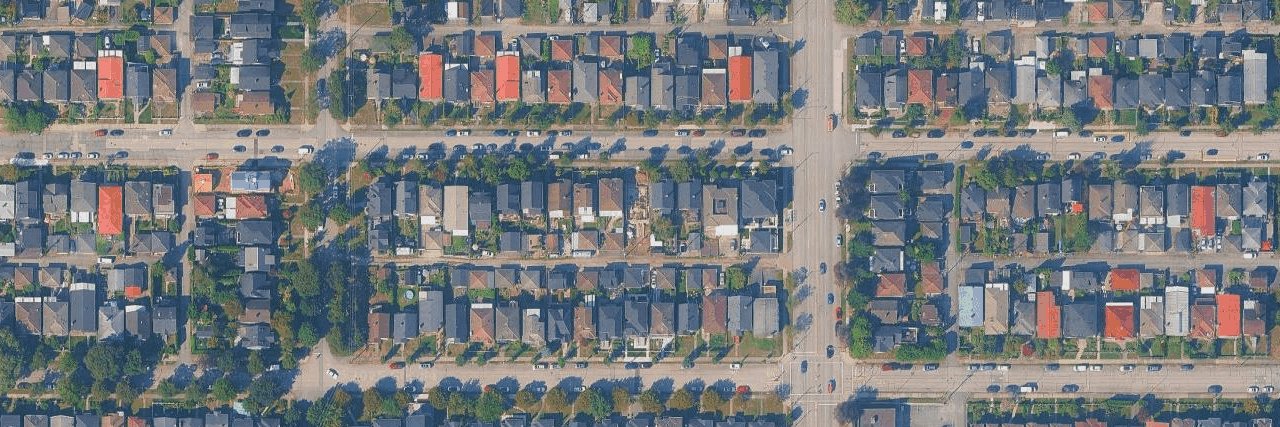 aerial view