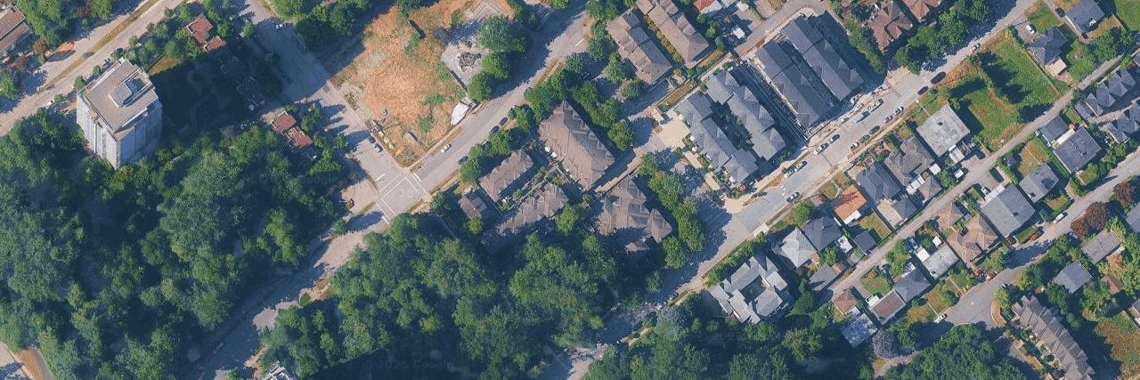 Winston Gate aerial view