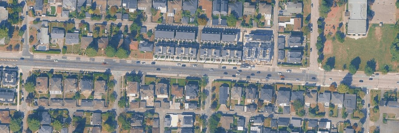 Rowe By Bosa Properties aerial view