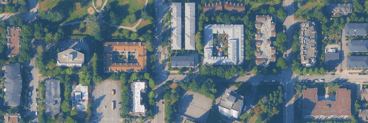 Paddington House aerial view
